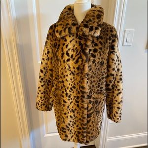 Leopard Print Coat